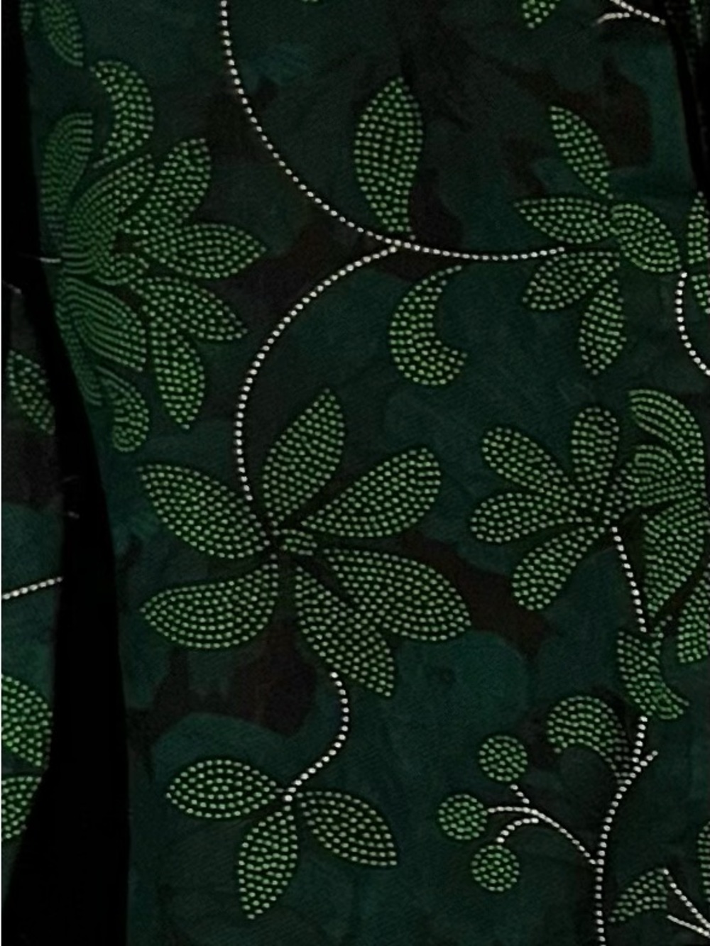 Zuri Verdant Green Botanical Dress - Picture 4 of 4